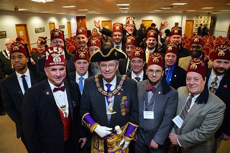 Shriners participating in a community event