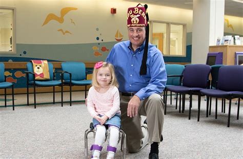 Shriners visiting a hospital