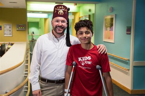 Shriners engaging in philanthropy