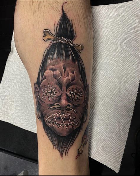 Shrunkin Head Tattoo Design