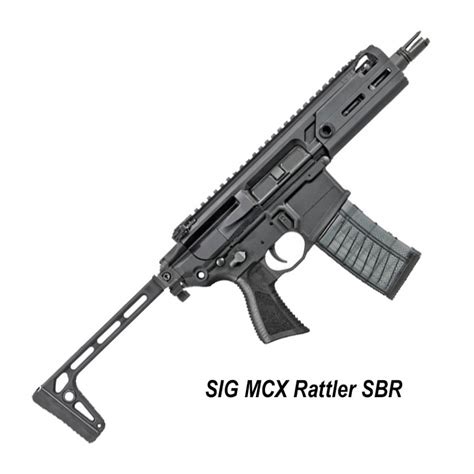 Sig Mcx Rattler Sbr Piston Driven System 98765