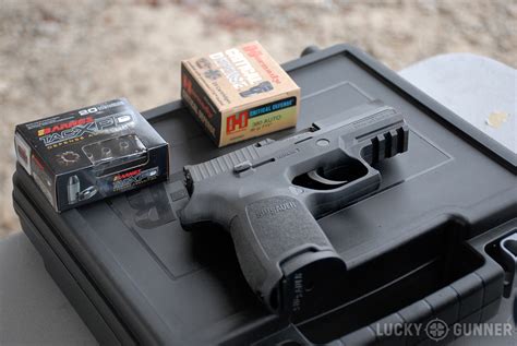 Sig P250 Range Testing