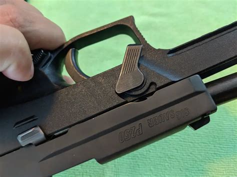 Sig Sauer P250 Drop Safety Mechanism