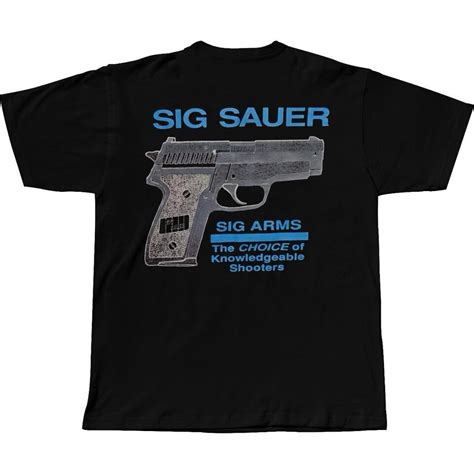 Sig Sauer T-Shirt for Tactical Enthusiasts