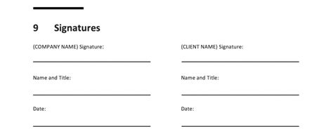 Signature and date section