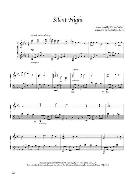 Silent Night Sheet Music