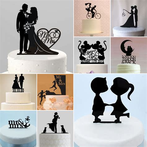 Silhouette Cake Topper