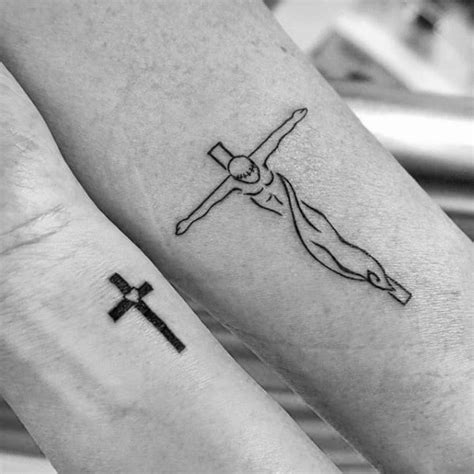 Simple Christian Tattoos Designs for Men