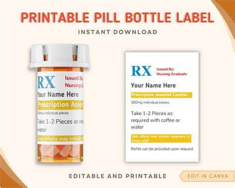 Simple Prescription Label Template