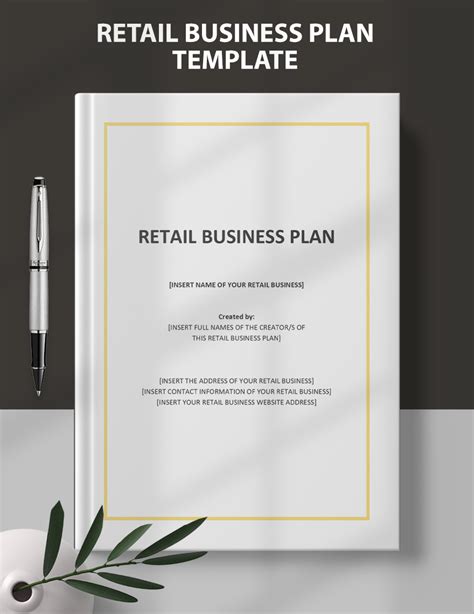 Simple Retail Business Plan Template For Success