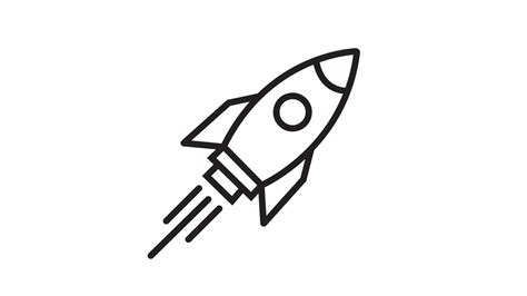 Simple Rocket Icon