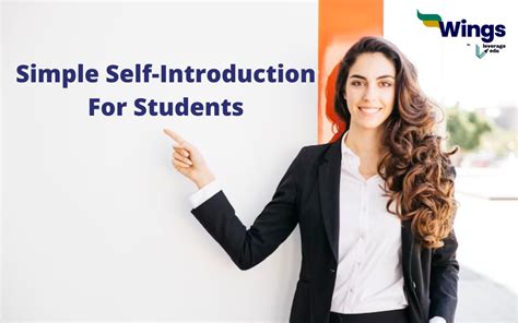 Simple Self Introduction PowerPoint Template