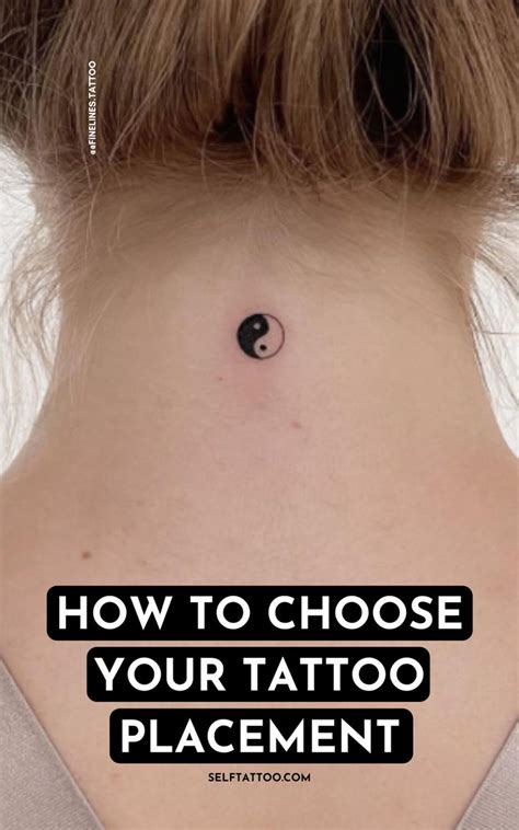 Simple Tattoo Placement Options