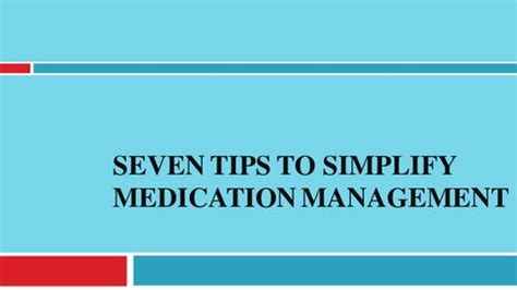 Simplifying Medication Management with Large Print Mars