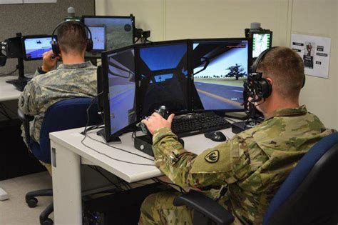 Simulated battle training at Fort Irwin