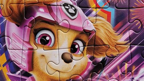 Paw Patrol Skye Puzzles