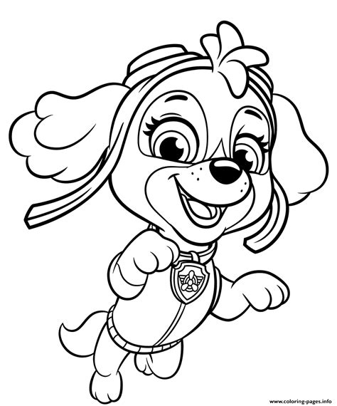 Skye from Paw Patrol games and puzzles