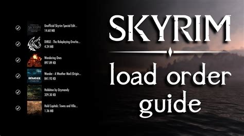 Skyrim Load Order Screenshot