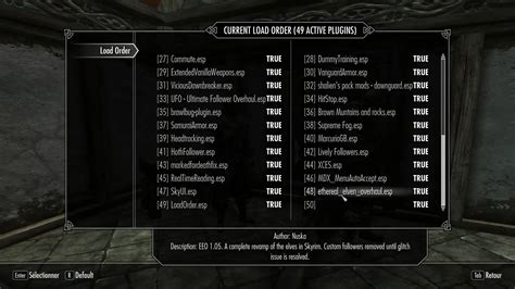 Skyrim Load Order Template 4