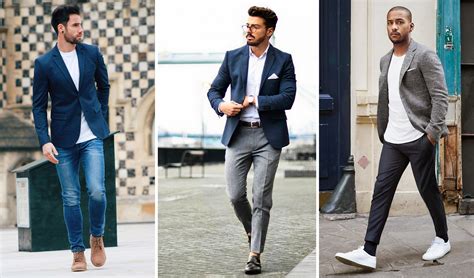 Smart Casual Events with Navy Blazer