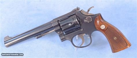 Smith & Wesson Model 17 Target Shooting