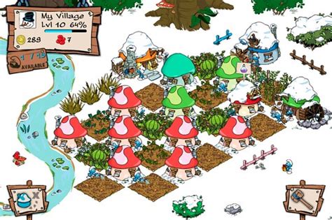 Smurfy Garden