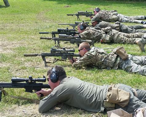 Navy SEALs in Sniper Training