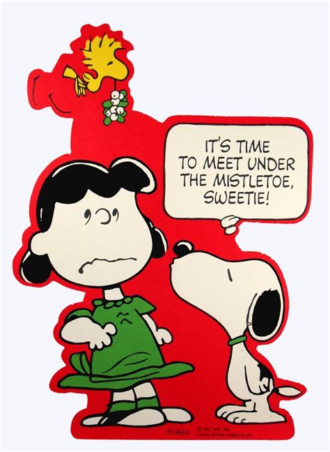 Snoopy Mistletoe