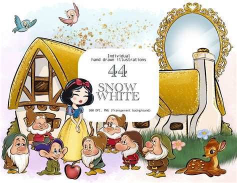 Snow White Fairy Tale Invitation Template 2