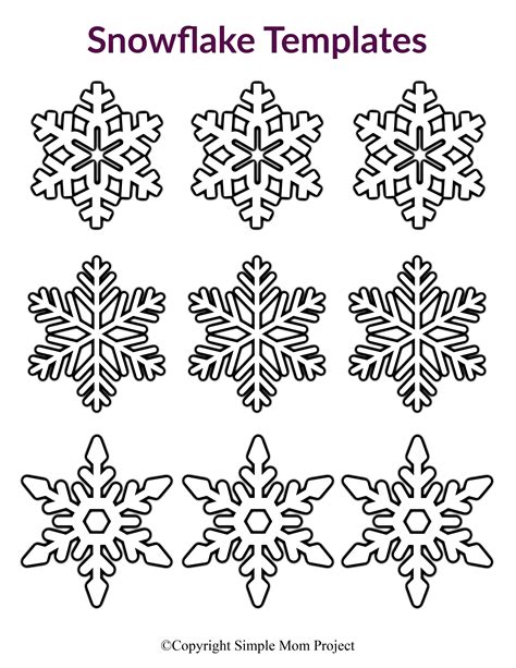 Snowflake Template