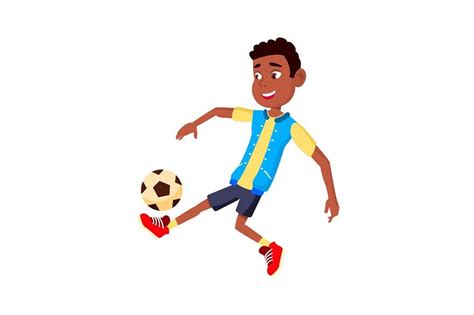 Soccer Player Running with the Ball