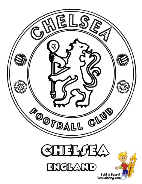 Soccer Team Coloring Page