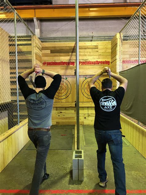 Social Gathering Axe Throwing