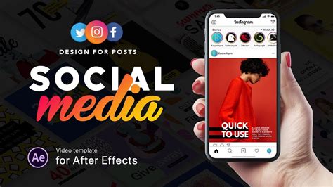 Social Media Promo Kit After Effects Template