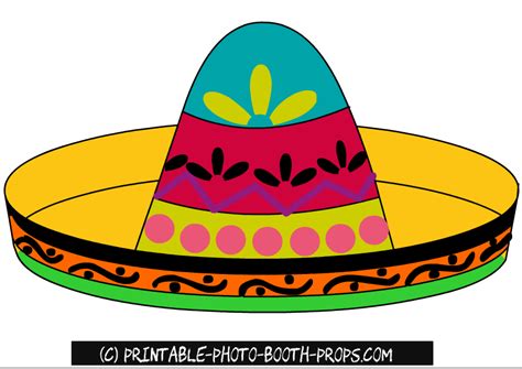 Sombrero Fiesta Template