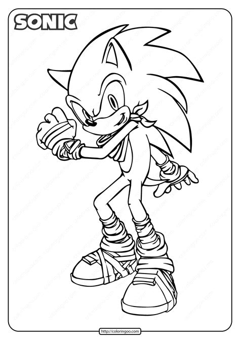 Sonic Coloring Sheets Printable For Kids Fun Activities