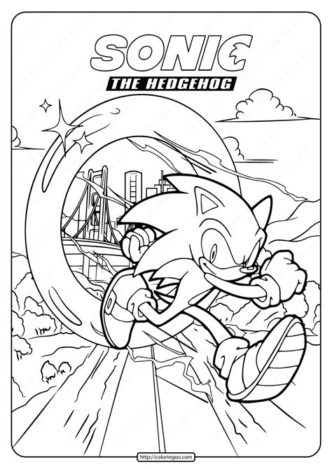 Sonic the Hedgehog Printables For Kids Free Download