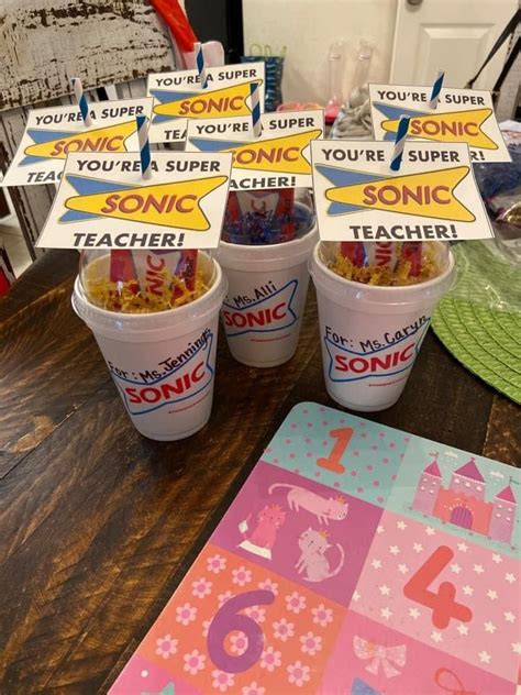 Sonic gift ideas for teachers