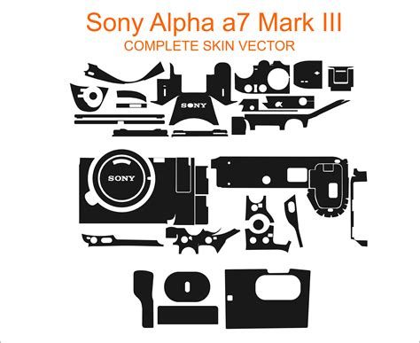 Sony A7iii Skin Templates