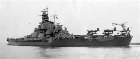 South Dakota Class Battleship Service History