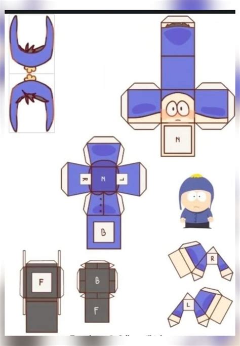 South Park Paper Doll Accessories