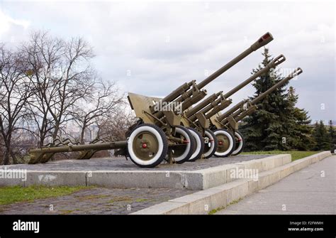 Soviet artillery in action during WW2