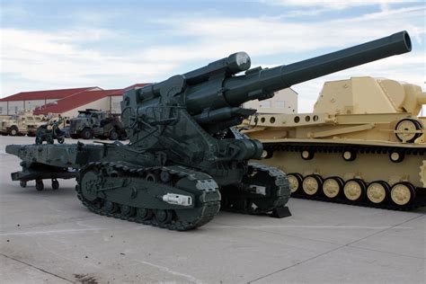 Soviet 203mm B-4 howitzer, one of the largest Soviet howitzers of WWII