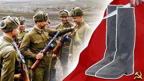 A collection of Soviet boots