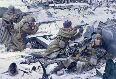 Soviet Infantry Battle