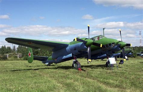 Soviet Tupolev Tu-2 bomber, one of the most advanced Soviet bombers of WWII