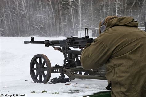 Soviet machine guns in Stalingrad