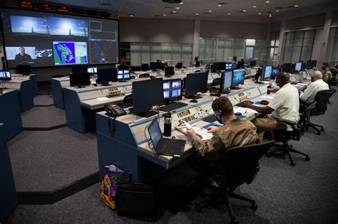 US Space Force control room