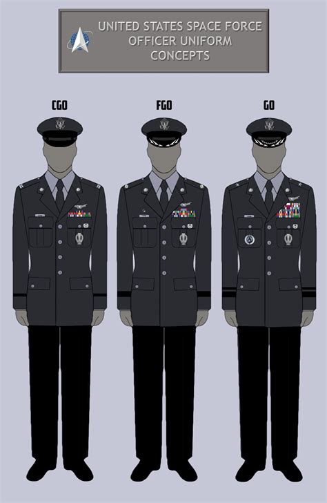 Space Force Officer Uniform Design