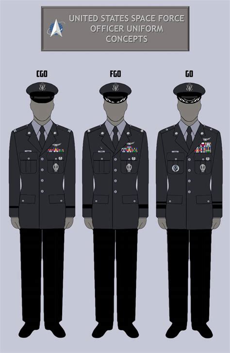 Space Force Officer Uniform Style